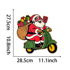 Christmas Patch Set | DIY Decorative Patches | Holiday Gift Ideas | Christmas Tree, Snowflakes, Reindeer Designs | Perfect for Clothing, Hats, Bags | Must-Have Christmas Decoration