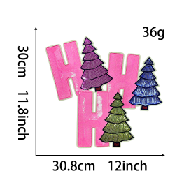 Christmas Patch Set | DIY Decorative Patches | Holiday Gift Ideas | Christmas Tree, Snowflakes, Reindeer Designs | Perfect for Clothing, Hats, Bags | Must-Have Christmas Decoration